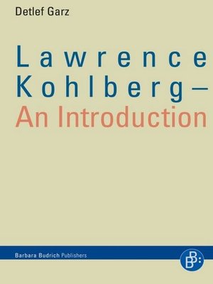 cover image of Lawrence Kohlberg – an Introduction
